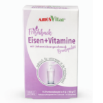 freshback Eisen, Vitamin C, Vitamin B12 + Folsäure Getränkepulver