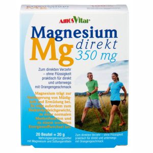 AMOSVITAL Magnesium direkt 350mg 20 Sticks