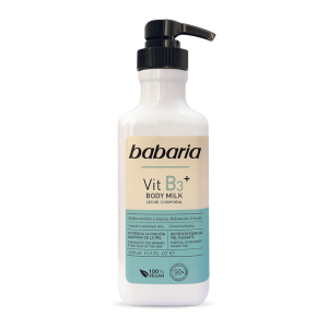 Amosvital Babaria Body Milk mit Vit B3+ 500 ml