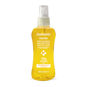 Amosvital Babaria Hydroalkoholisch Handspray Vanille 100 ml