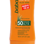 babaria Sonnenmilch mit Aloe Vera LSF 50