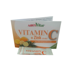 200 Proben AMOSVITAL Vitamin C + Zink direkt 1g - Portionsbeutel